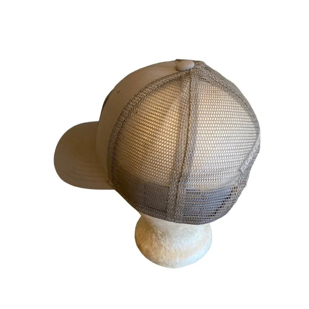 Southern Tide‎ Gray Patriotic Military Mesh Back Hat Cap Adjustable